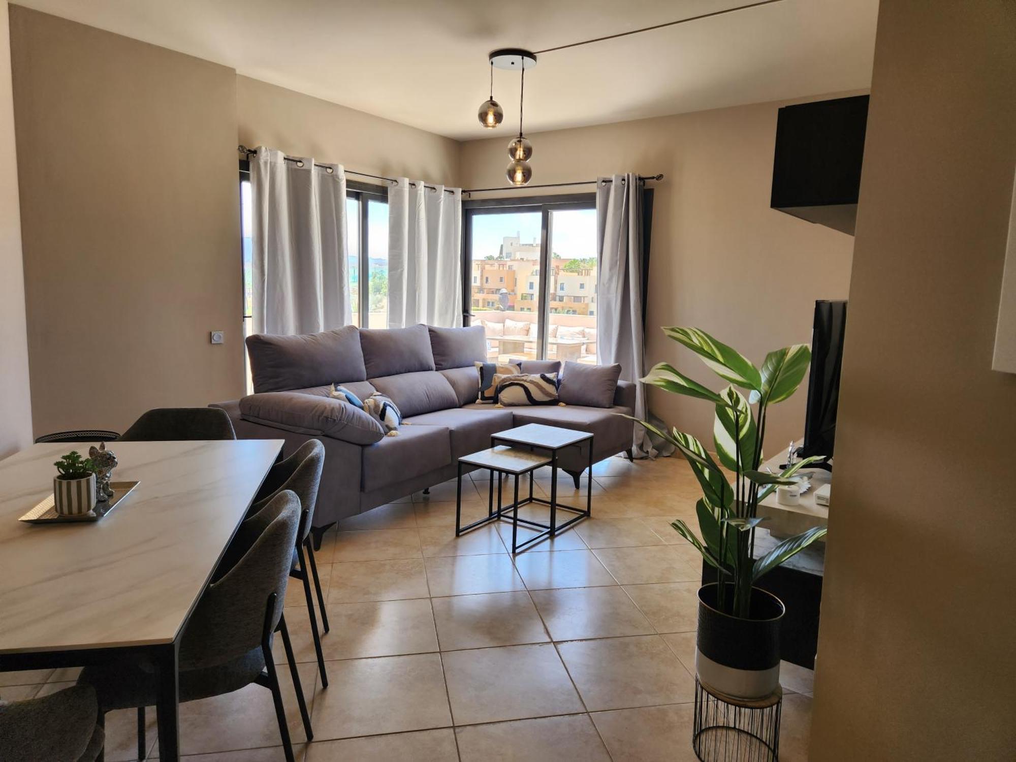 Atico Esquinero Con Preciosas Vistas Al Valle Del Este Golf Con Piscina Comunitaria! Vera Extérieur photo