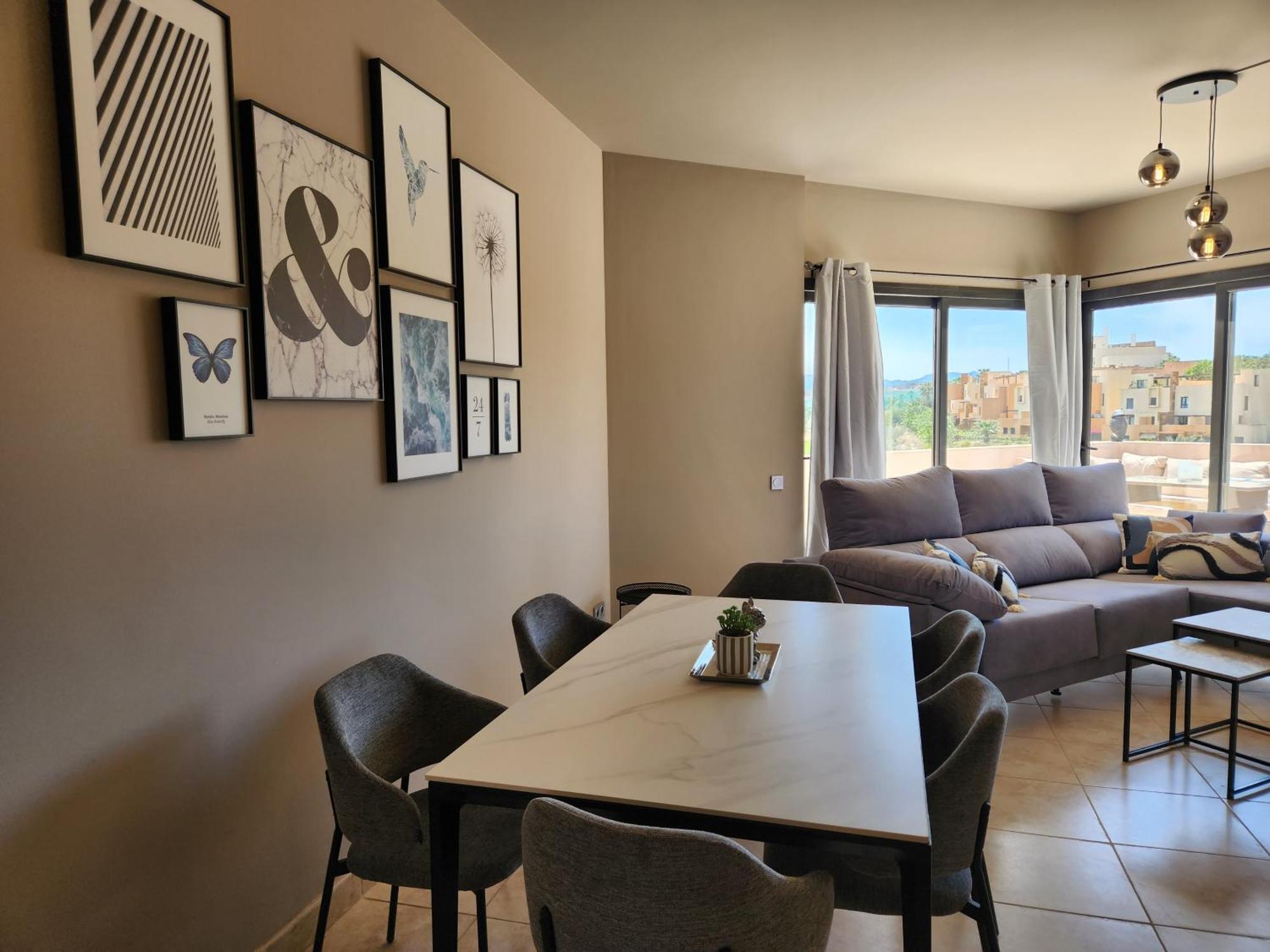 Atico Esquinero Con Preciosas Vistas Al Valle Del Este Golf Con Piscina Comunitaria! Vera Extérieur photo